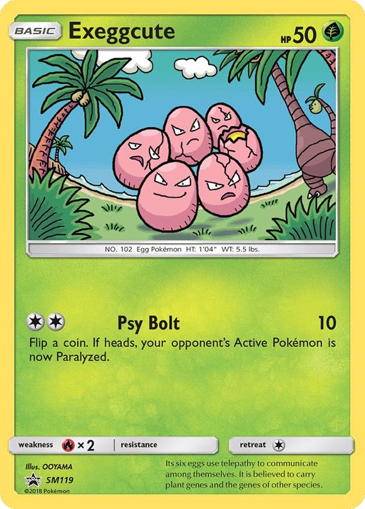 Exeggcute (SM119) [Sun & Moon: Black Star Promos] 