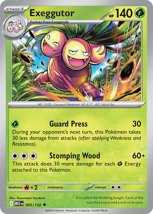 Exeggutor (005/132) [Mega Evolutions: Base Set] 