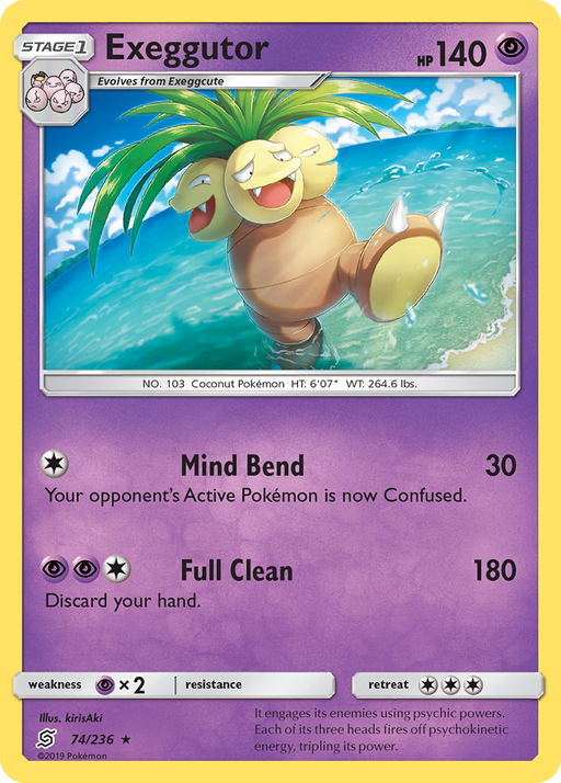 Exeggutor (74/236) [Sun & Moon: Unified Minds] 