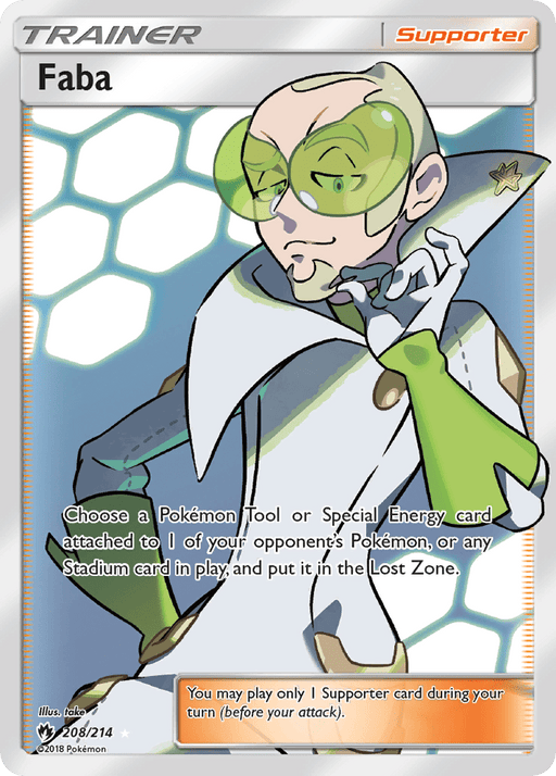 Faba (Full Art) [SM - Lost Thunder] 