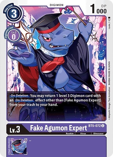 Fake Agumon Expert (BT5-072 U) 