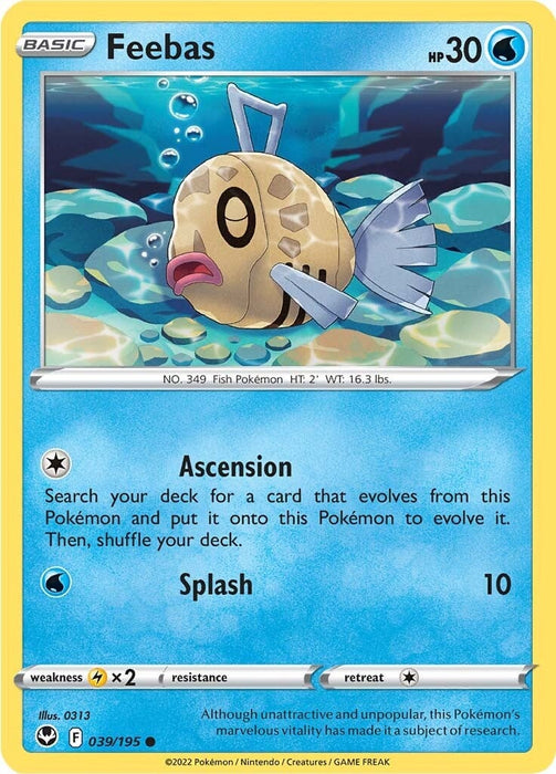 Feebas (039/195) [Sword & Shield: Silver Tempest] 