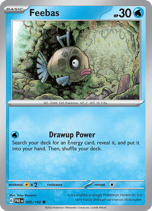 Feebass (035/182) [Scarlet & Violet: Paradox Rift] 
