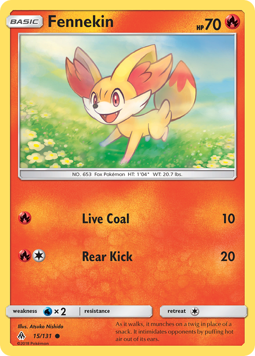 Fennekin (15) [SM - Forbidden Light] 