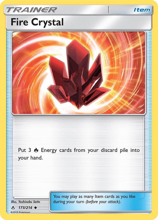 Fire Crystal (173/214) [Sun & Moon: Unbroken Bonds] 