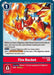 Fire Rocket (#BT8-095 C) (New Awakening) Near Mint 