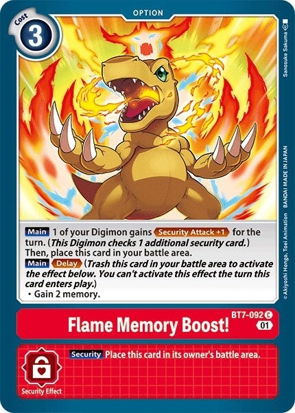 Flame Memory Boost! (BT7-092 C) 