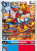 Flamedramon (#BT21-035 U) (World Convergence) Near Mint 
