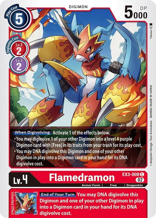 Flamedramon (EX3-008 C) 