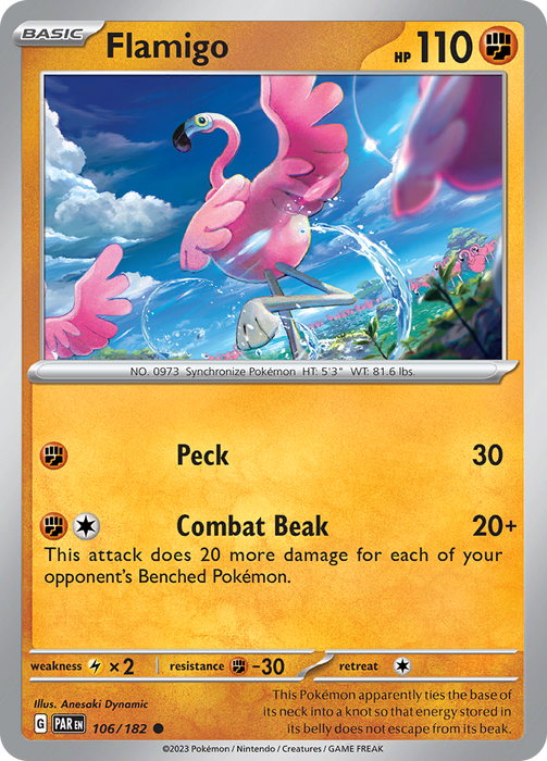 Flamigo (106/182) [Scarlet & Violet: Paradox Rift] 