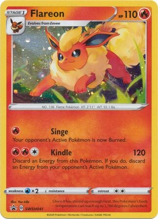 Flareon (SWSH041) [Sword & Shield: Black Star Promos] 