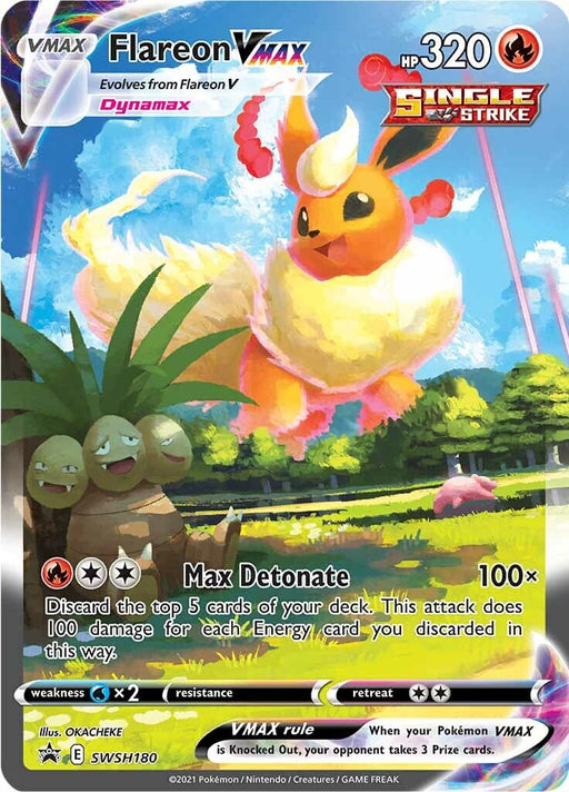 Flareon VMAX (SWSH180) [Sword & Shield: Black Star Promos] 
