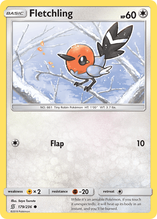Fletchling (179/236) [Sun & Moon: Unified Minds] 