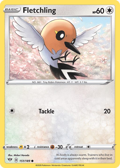 Fletchling [SWSH03: Darkness Ablaze] 