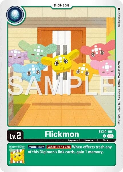 Flickmon (EX10-001 C) 