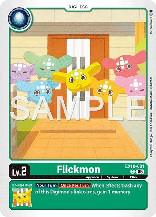 Flickmon (#EX10-001 C) (Sinister Order) Near Mint 