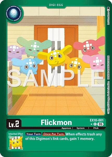 Flickmon (Limited Foil) (EX10-001 C) 