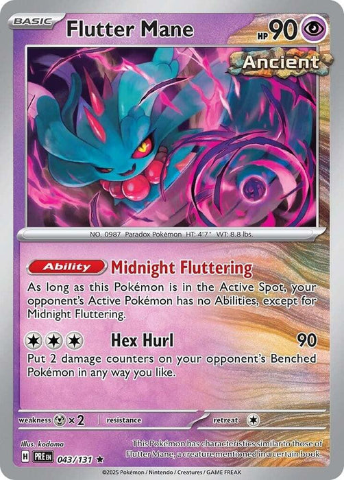 Flutter Mane (043/131) [Scarlet & Violet: Prismatic Evolutions] 