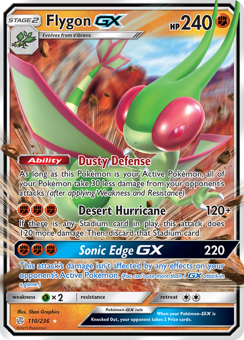 Flygon GX [SM - Cosmic Eclipse] 