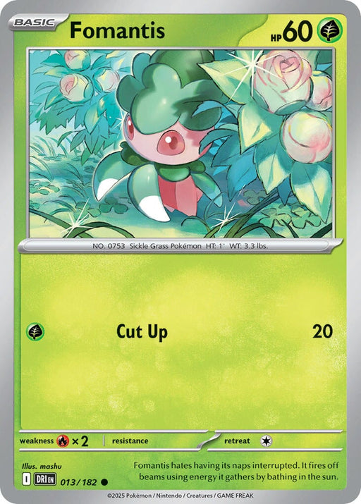 Fomantis (013/182) [Scarlet & Violet: Destined Rivals] 