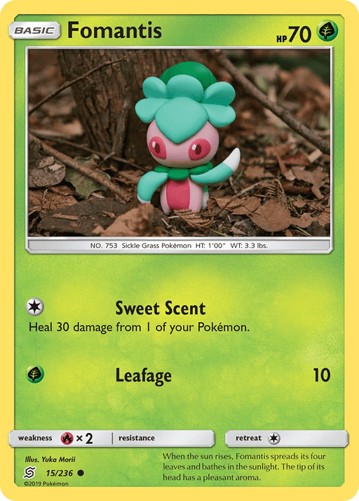 Fomantis (15/236) [Sun & Moon: Unified Minds] 