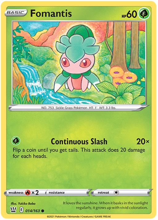 Fomantis [SWSH05: Battle Styles] 
