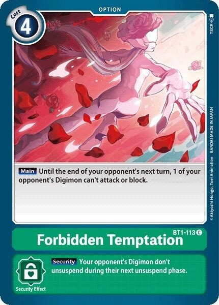 Forbidden Temptation (BT1-113 C) 