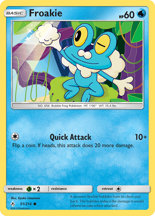 Froakie (51/214) [Sun & Moon: Unbroken Bonds] 