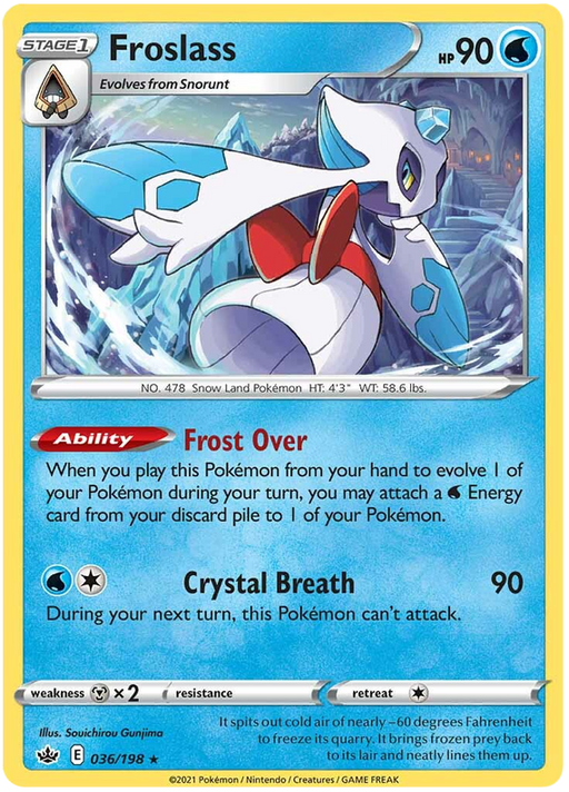 Froslass (036/198) [Sword & Shield: Chilling Reign] 