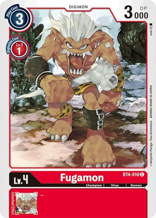 Fugamon (#BT4-010 C) (Great Legend) Near Mint 