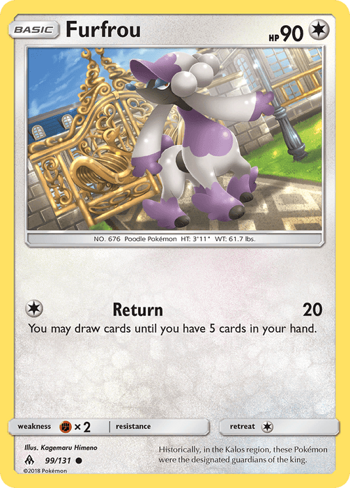 Furfrou [SM - Forbidden Light] 
