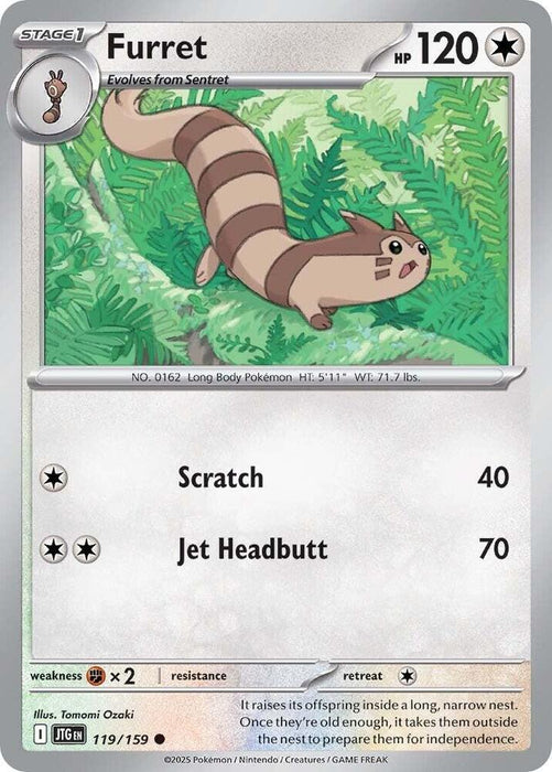 Furret (119/159) [Scarlet & Violet: Journey Together] 