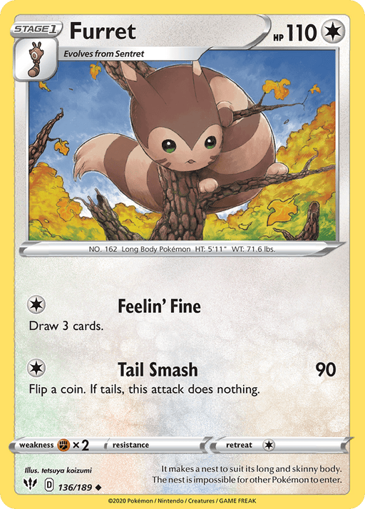 Furret [SWSH03: Darkness Ablaze] 