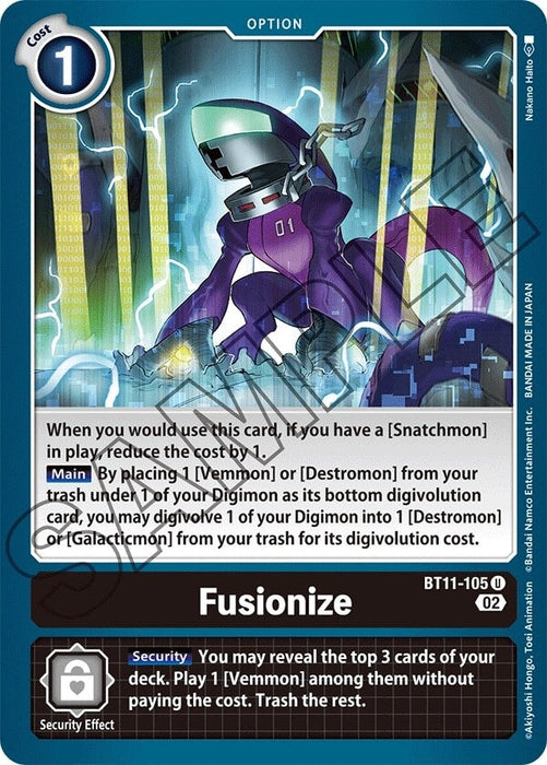 Fusionize (BT11-105 U) 