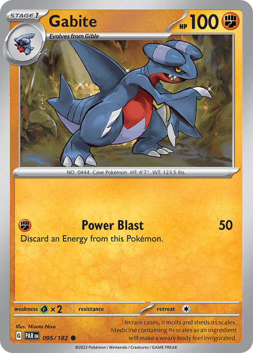 Gabite (095/182) [Scarlet & Violet: Paradox Rift] 