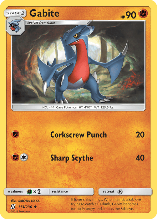 Gabite (113/236) [Sun & Moon: Unified Minds] 