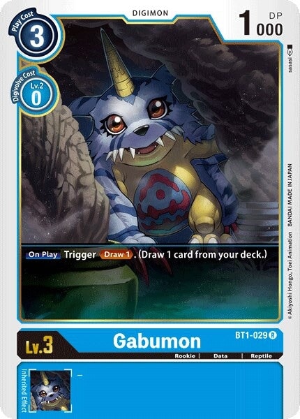Gabumon - BT1-029 (BT1-029 R) 