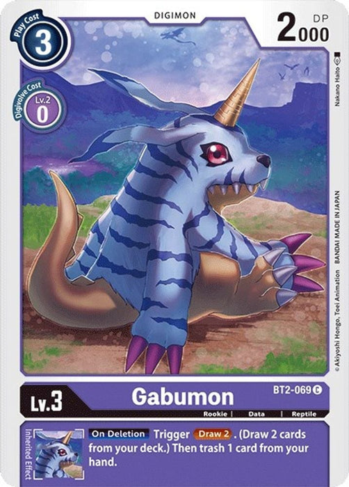 Gabumon - BT2-069 (#BT2-069 C) (Release Special Booster 1.0) Near Mint 
