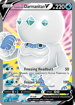 Galarian Darmanitan V (Full Art) [SWSH04: Vivid Voltage] 