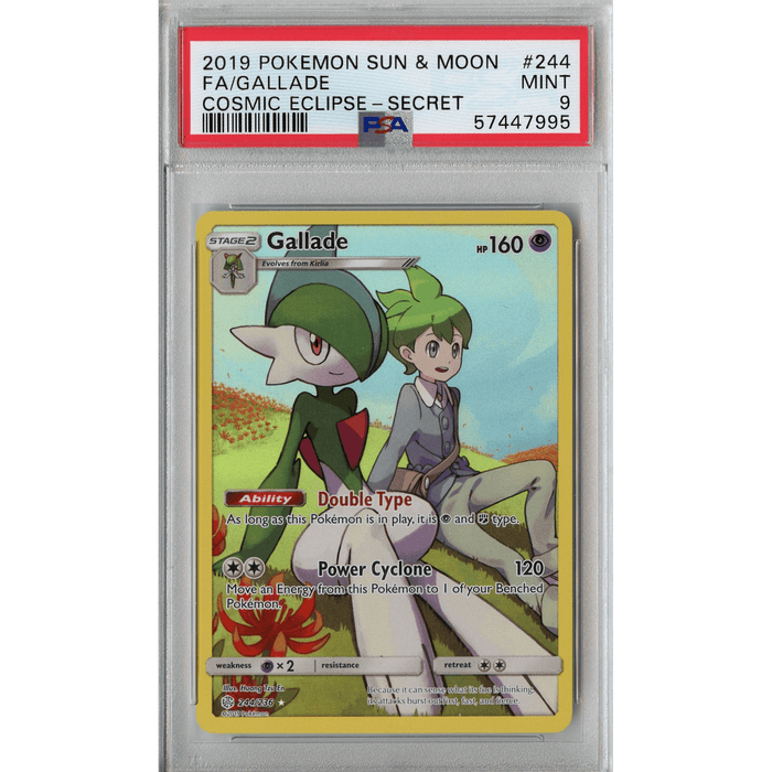Gallade (244/236) - Full Art - Cosmic Eclipse [PSA 9] 