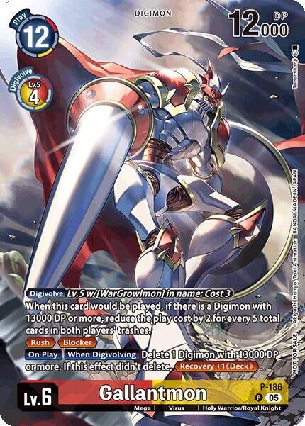 Gallantmon (BT-21: Illustration Celebration Pack) (P-186 P) 