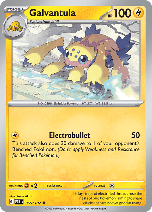 Galvantula (065/182) [Scarlet & Violet: Paradox Rift] 