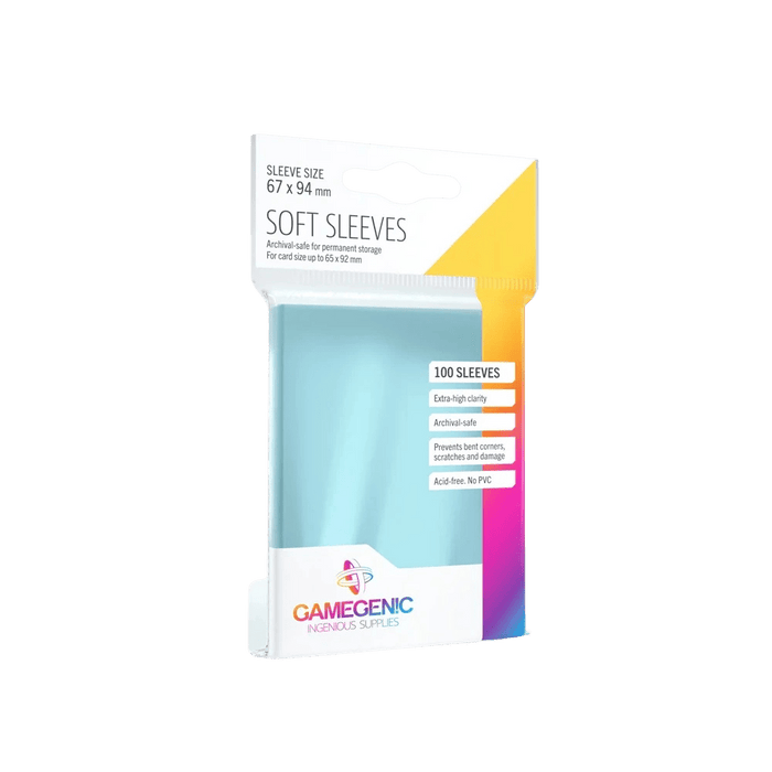 Gamegenic Soft Sleeves - Standard Size (100) 
