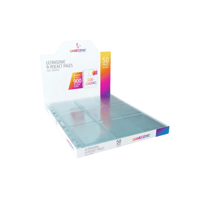 Gamegenic Ultrasonic 9-Pocket Pages Side-Loading (50) 