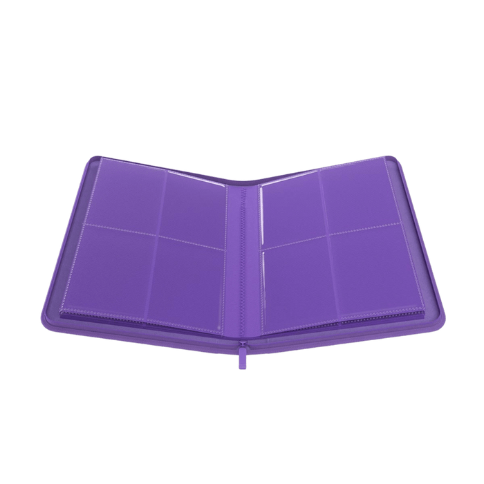 Gamegenic Zip-Up Album - 160 (8 Pocket) Purple 