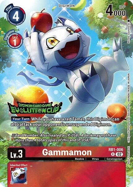 Gammamon - RB1-006 (2024 Evolution Cup) (RB1-006 R) 