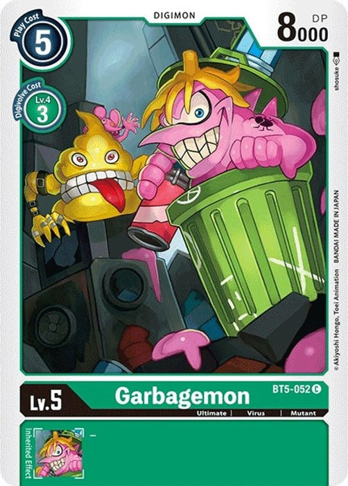 Garbagemon (#BT5-052 C) (Battle of Omni) Near Mint 