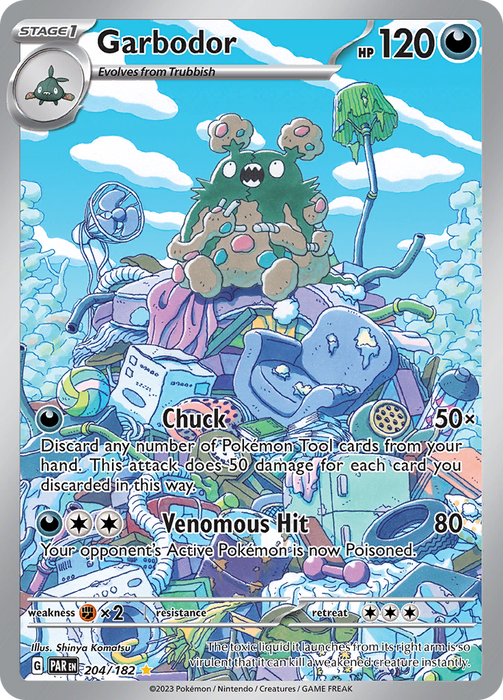 Garbodor (204/182) [Scarlet & Violet: Paradox Rift] 