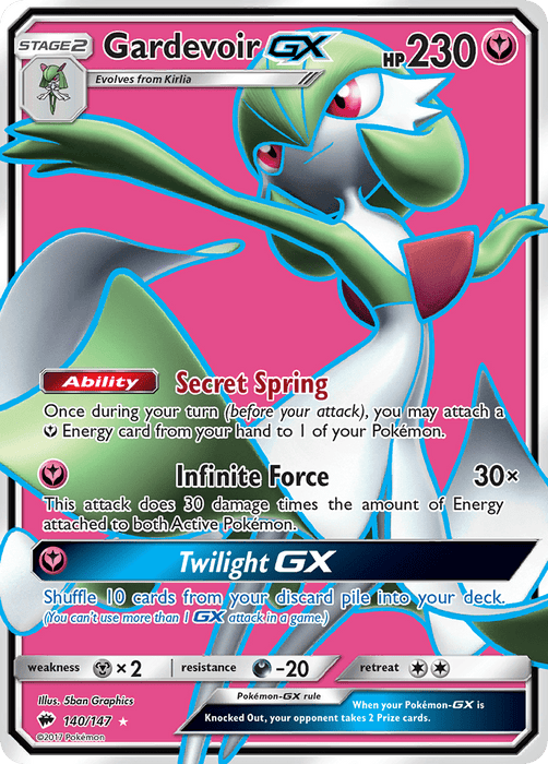 Gardevoir GX (Full Art) [SM - Burning Shadows] 