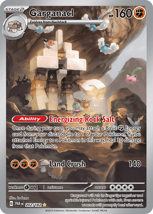 Garganacl (202/182) [Scarlet & Violet: Paradox Rift] 